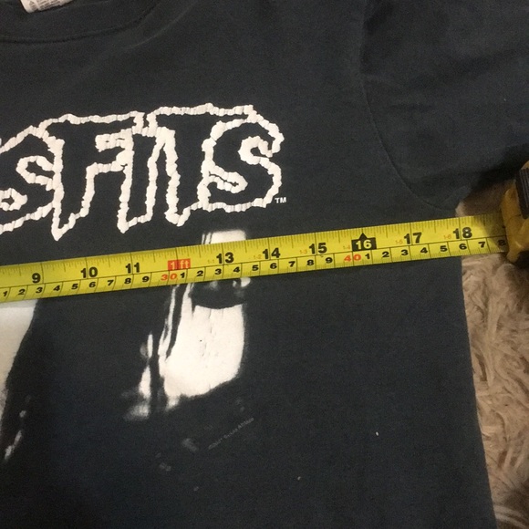SOLD Vintage 90s Misfits T Shirt Danzig Men's S - Picture 6 of 6